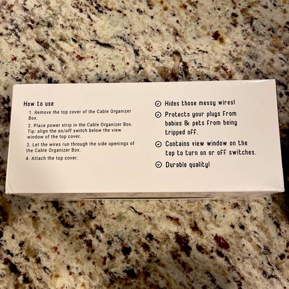 Cable Organizer Box - Picture 2 of 5